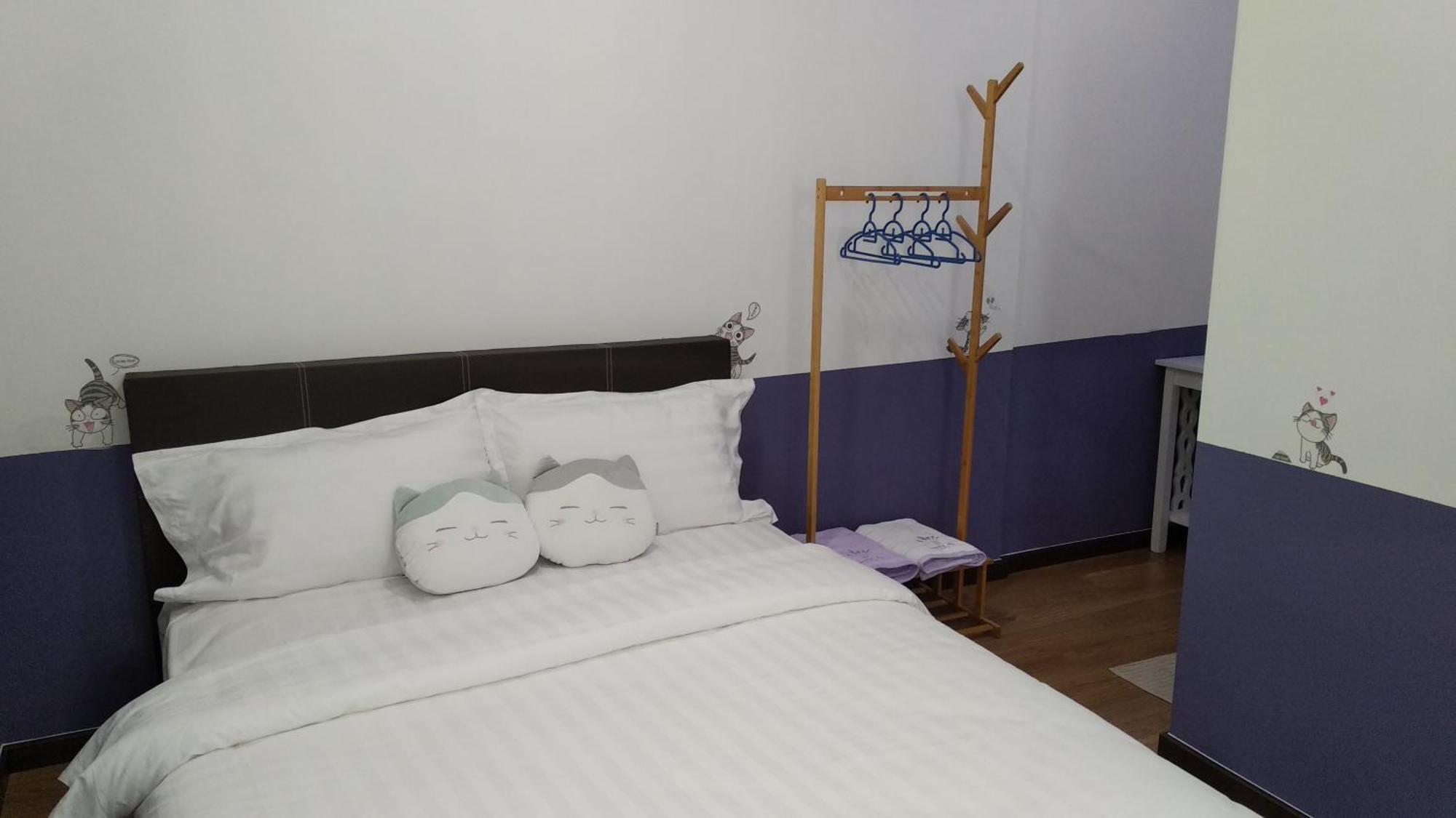 爱上海蓝蓝屋民宿 Blue Ocean Station Penampang Habitación foto